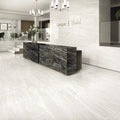 Cosmic White 3x12 Surface Bullnose Porcelain Trim