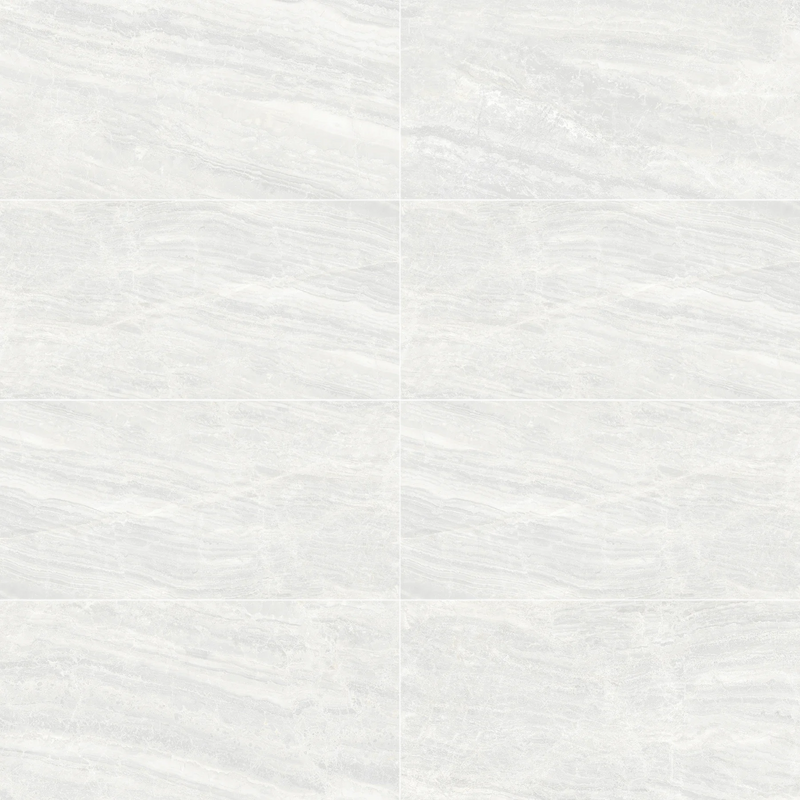 Cosmic White 3x12 Surface Bullnose Porcelain Trim