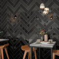 Cosmopolitan Black 04x16 Matte Ceramic Wall Tile