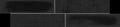 Cosmopolitan Black Deco 04x16 Matte Ceramic Wall Tile