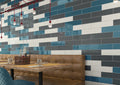 Cosmopolitan Grey 4x16 Glossy Ceramic Wall Tile