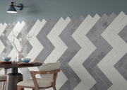 Cosmopolitan Grey 4x16 Glossy Ceramic Wall Tile
