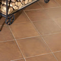 Cotto Nature Tira Volterra 14x3 Hand Painted Porcelain Liner Trim