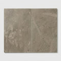 Country Grey 16x24 Brushed Limestone Tile close-up