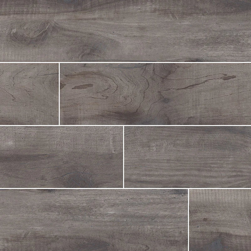 Country River Mist 8x48 Matte Porcelain Wood Look Floor Tile