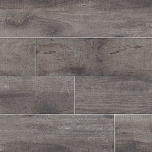 Country River Mist 8x48 Matte Porcelain Wood Look Floor Tile