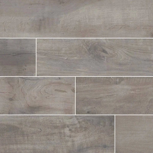 Country River Stone 8x48 Matte Porcelain Wood Look Floor Tile