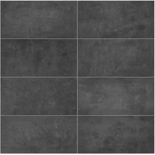 Cove Coal 3x12 Surface Bullnose Porcelain Trim