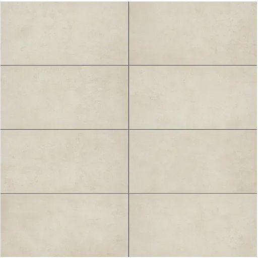 Cove Ivory 3x12 Surface Bullnose Porcelain Trim