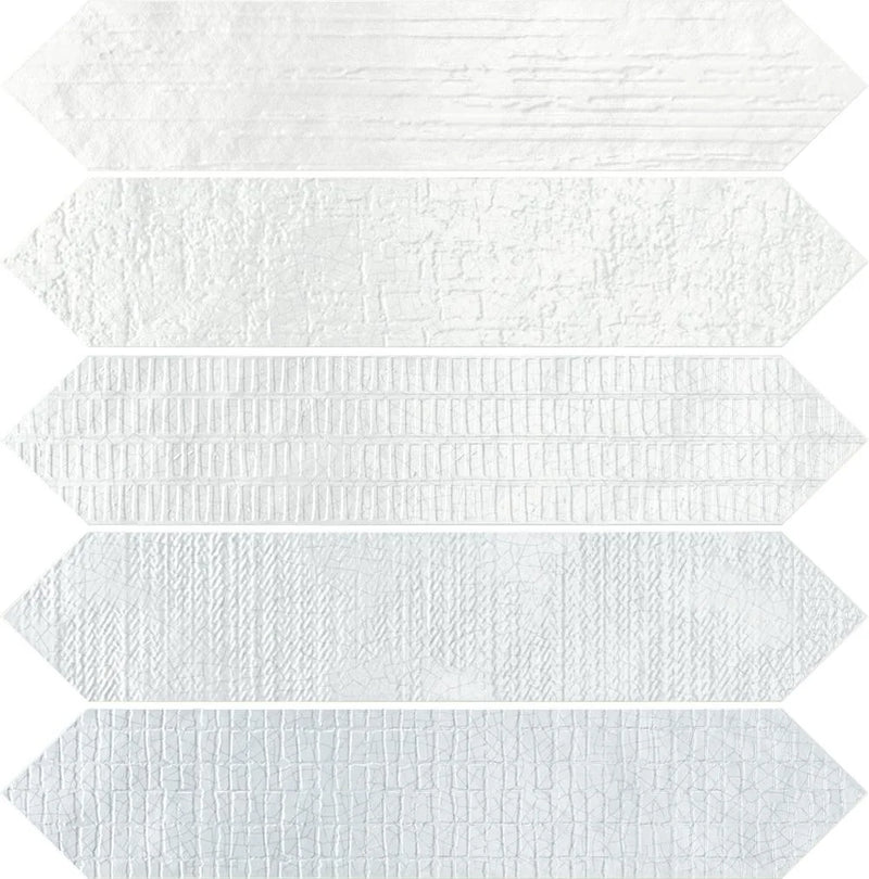 Decor Laguna 2.6x13 Crackle Ceramic Tile