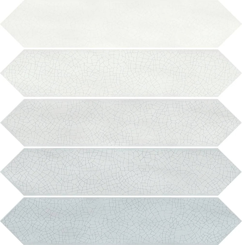Crackle Laguna 2.6x13 Ceramic Tile