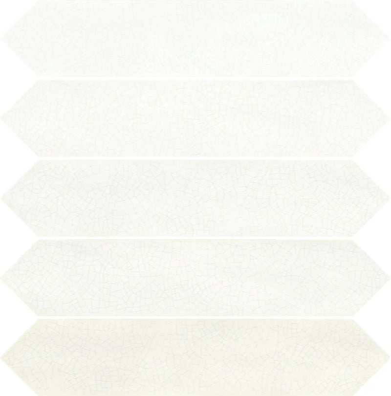 Crackle Nieve 2.6x13 Ceramic Tile