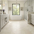 Crema Europa Limestone Tile 12x24 Honed 5/8 inch — Primary Bath floor