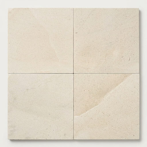 Crema Europa Limestone Tile 18x18 Honed 5/8 inch close-up