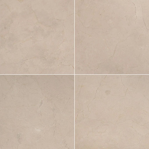 Crema Marfil 12x12 Polished Select Marble Tile