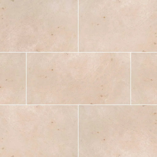 Crema Marfil 12x24 Polished Select Marble Tile