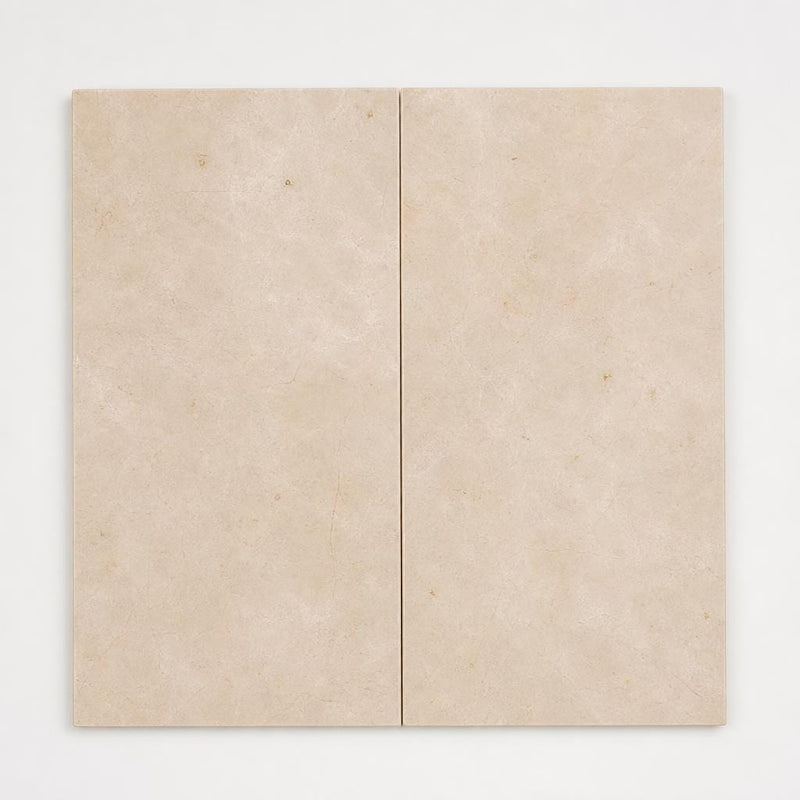 Crema Marfil 12x24 Polished Select Marble Tile close-up