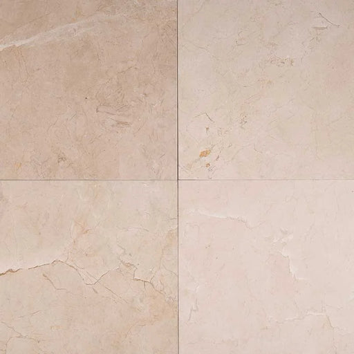 Crema Marfil 18x18 Polished Classic Marble Tile