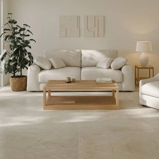 Crema Marfil 48x24 Satin Ceramic Field Tile