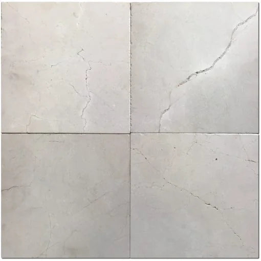 Crema Marfil Select 12x12 Tumbled Marble Tile