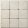 Crema Marfil Select 12x12 Tumbled Marble Tile close-up