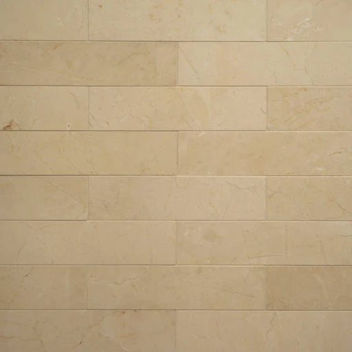 Crema Marfil Select 3x12 Honed Marble Tile