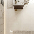 Crema Marfil Select Marble Tile 16x24 Polished 3/4 inch — Kitchen floor