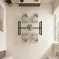 Crema Marfil Select Marble Tile 24x24 Polished — Dining Room floor