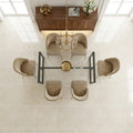 Crema Marfil Select Marble Tile 24x24 Polished — Dining Room floor