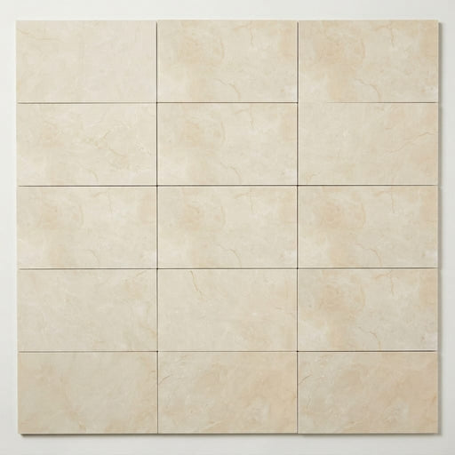 Crema Marfil Select Marble Tile 3x6 Honed close-up