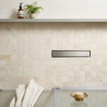 Crema Marfil (Spanish) Marble 2x2 Cream Honed Mosaic — Bathroom shower floor