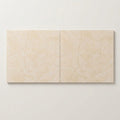 Crema Marfil (Spanish) Marble 24x24 Cream Honed Tile close-up