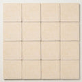 Crema Marfil (Spanish) Marble 4x4 Cream Honed Tile close-up