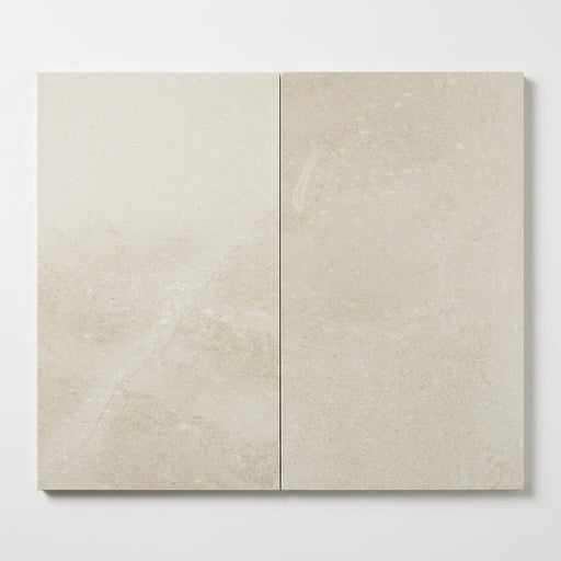 Crema Vosscione 16x24 Honed Stone Limestone Tile close-up