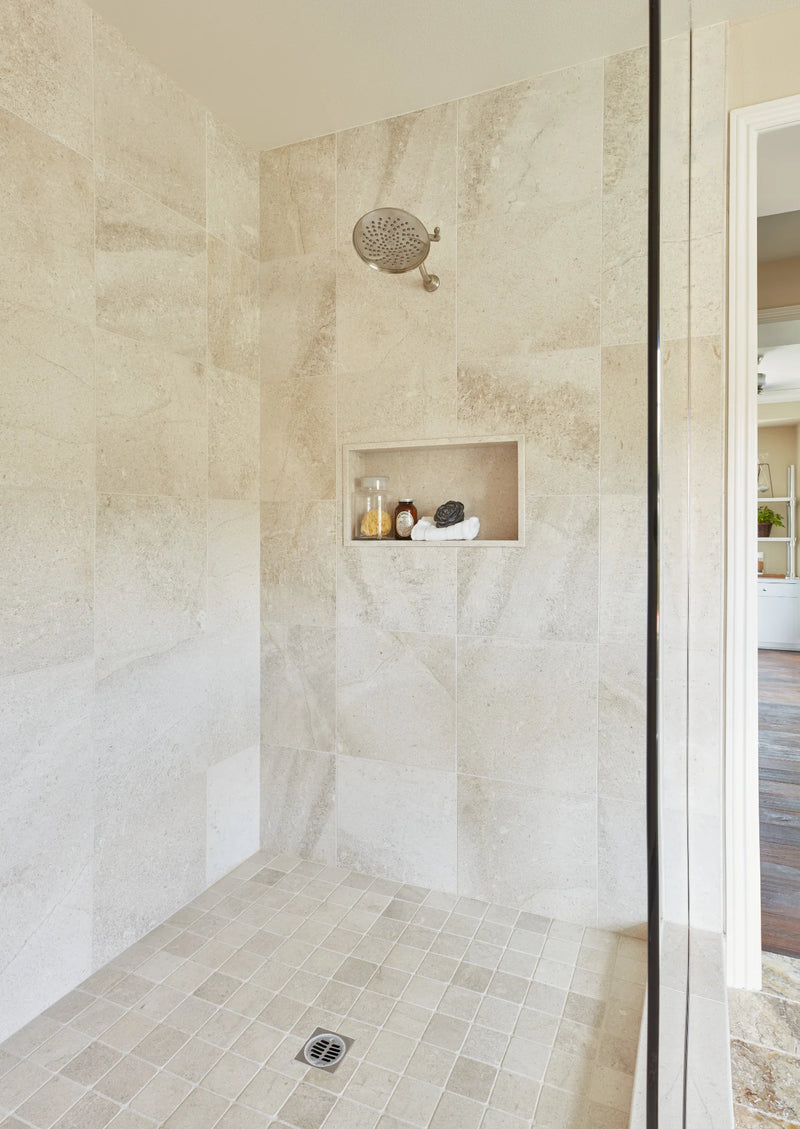 Crema Vossicone 18x18 Honed Limestone Tile