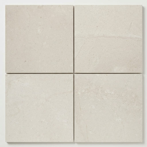 Crema Vossicone 18x18 Honed Limestone Tile close-up