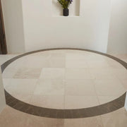 Crema Vossicone 18x18 Honed Limestone Tile