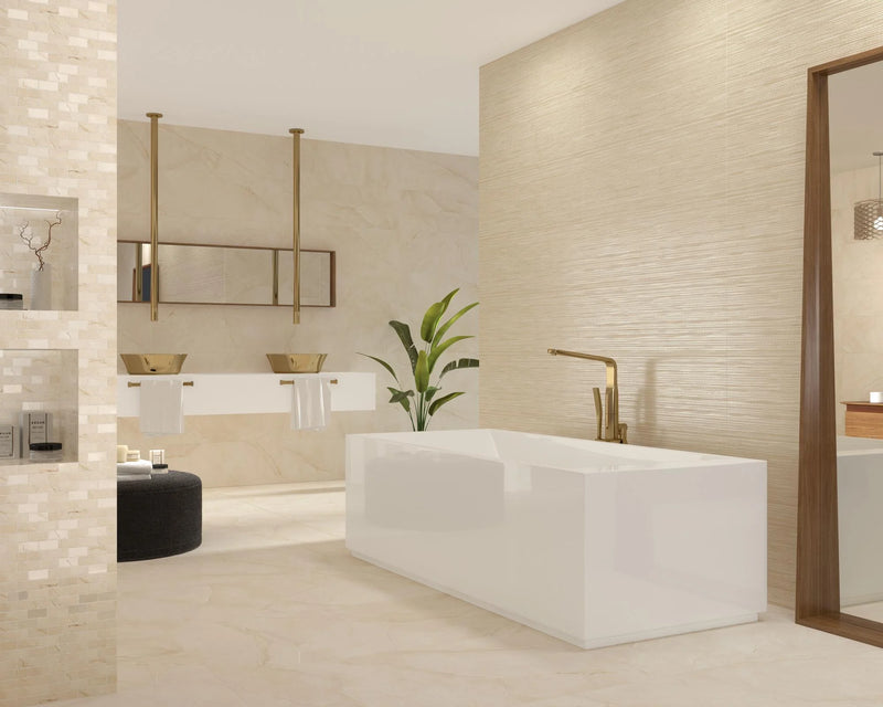 Cremabella 11.8x35.4 Matte Porcelain Tile