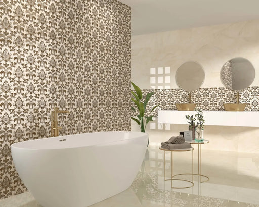 Cremabella Rec 35.4x35.4 Large Matte Porcelain Tile