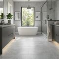 Creos Dorian Matte 12x24 Porcelain Tile — Primary Bath floor