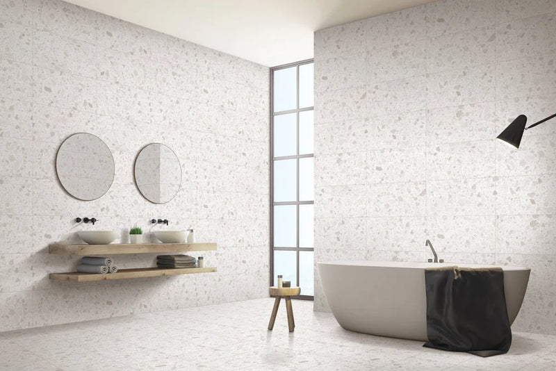 Crezzo White 12x24 Matte Porcelain Tile