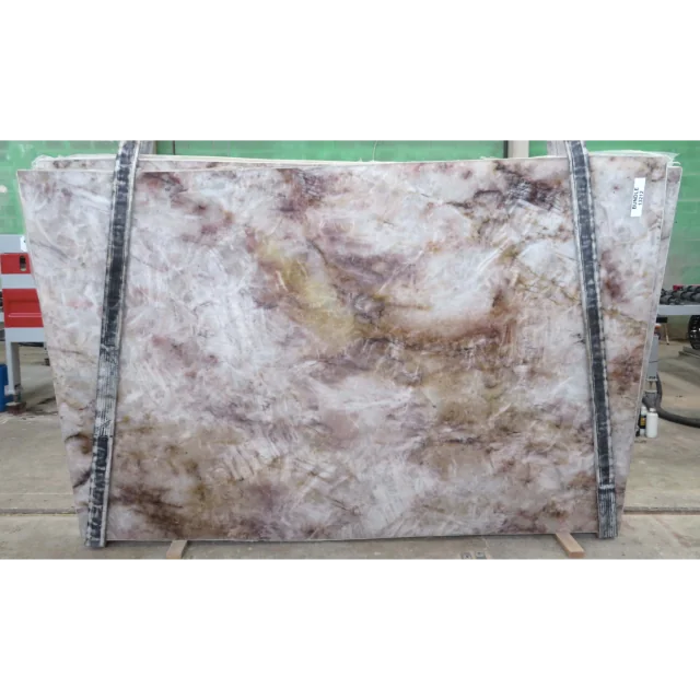 Cristallo Bordeaux Crystal 2cm Polished Quartzite Slab