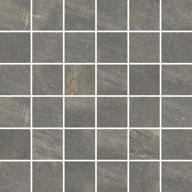 Cristallo Grigio 2x2 Porcelain Mosaic Tile