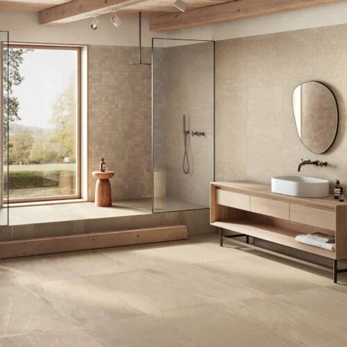 Cristallo Sabbia 2x2 Porcelain Mosaic Tile
