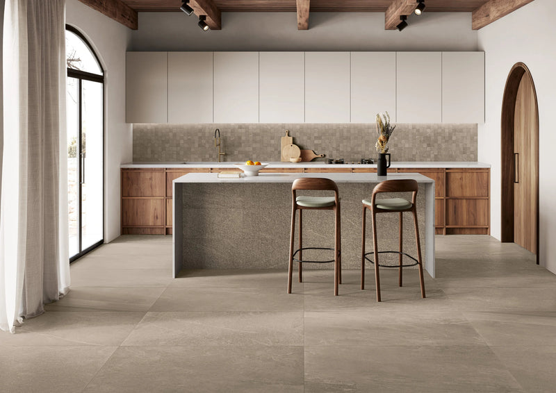 Cristallo Tortora Deco 12x24 Porcelain Tile — Solidshape