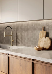 Cristallo Tortora 2x2 Porcelain Mosaic Tile