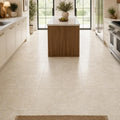 Cross Cut Classico 12x12 Honed Filled Travertine Tile — Kitchen floor