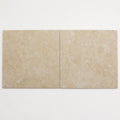 Cross Cut Travertine Classico 24x24 Honed Filled Tile close-up