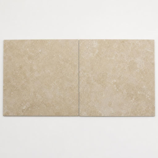 Cross Cut Travertine Classico 24x24 Honed Filled Tile close-up