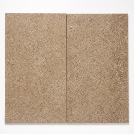 Cross Cut Travertine Noce 12x24 Honed Filled Tile close-up